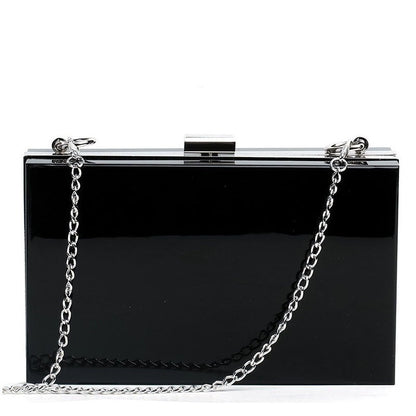 Bolsa em acrílico preto - Cora