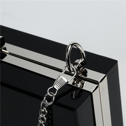 Bolsa em acrílico preto - Cora
