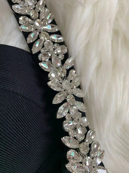Vestido bandagem ombro só - Janice