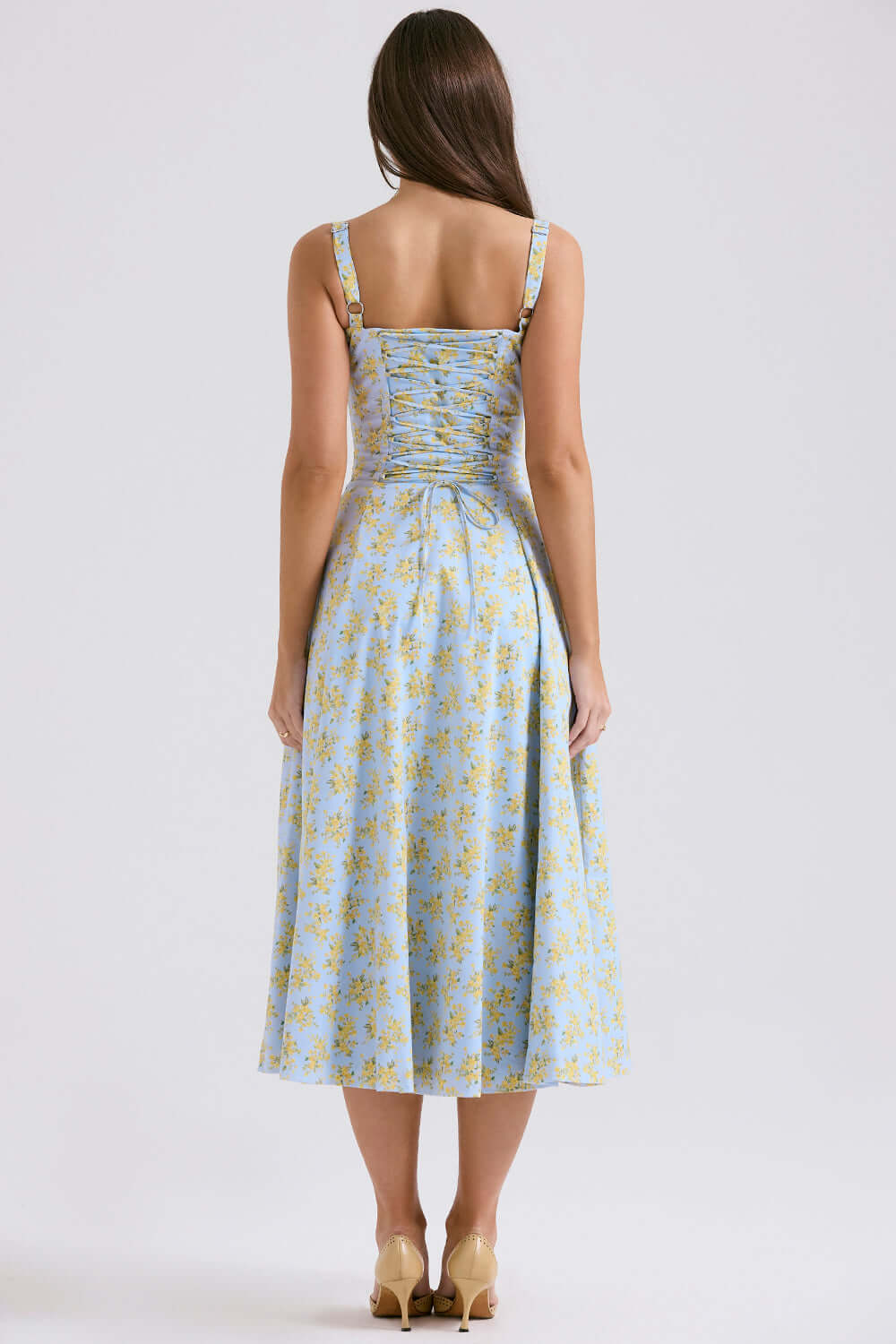 Vestido modelador estampa floral - Mayra