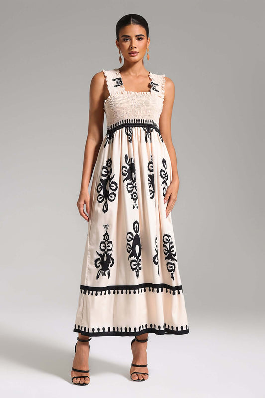 Vestido estampa boho - Miha