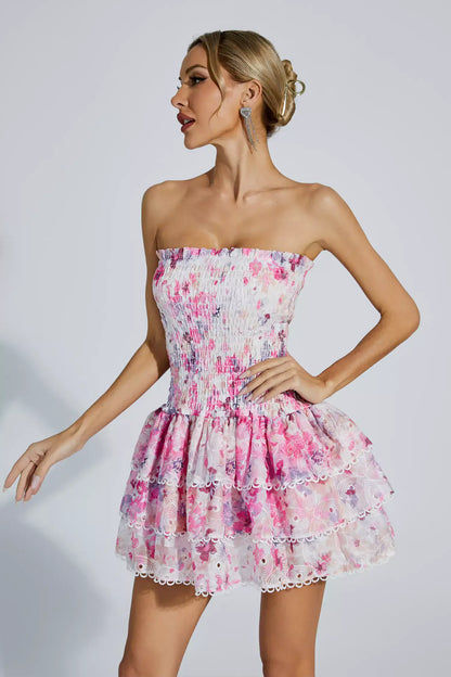 Vestido casinha de abelha estampa - Akira