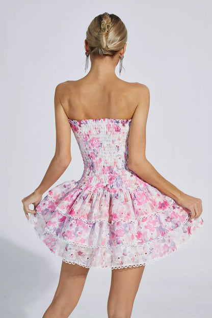 Vestido casinha de abelha estampa - Akira