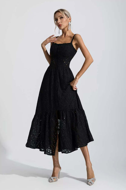 Vestido de lazy vazado - Natalie