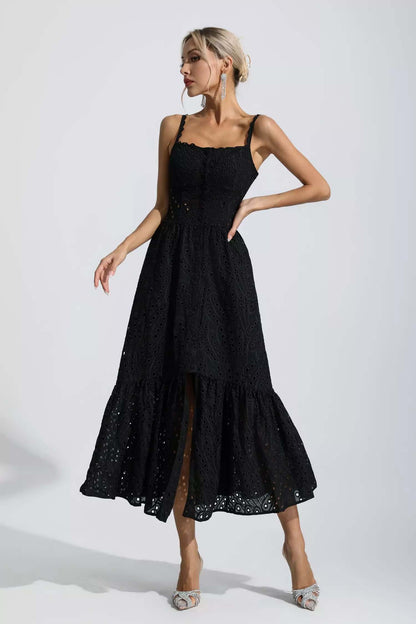 Vestido de lazy vazado - Natalie