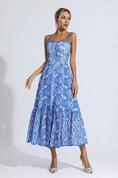 Vestido de lazy vazado - Natalie