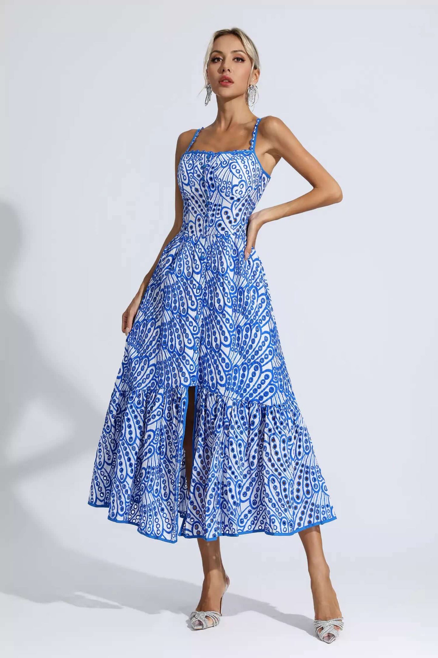 Vestido de lazy vazado - Natalie