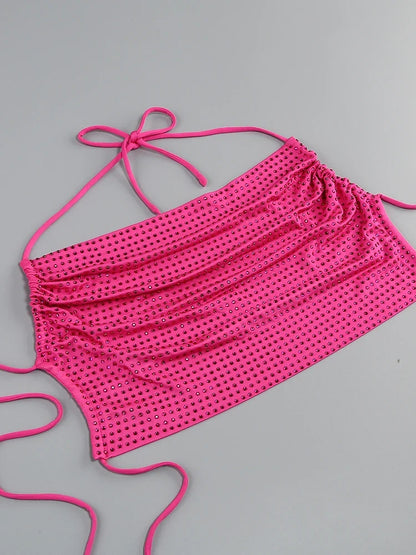 Conjunto strass 2 peças  - Glenda