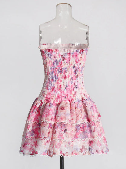 Vestido casinha de abelha estampa - Akira