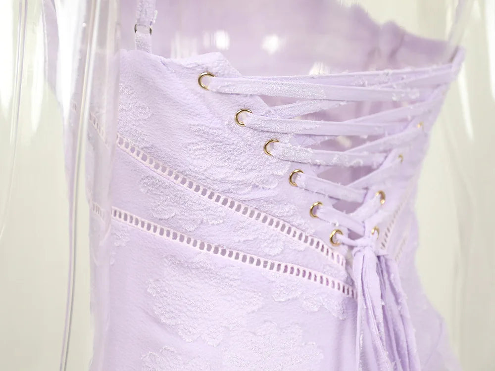 Vestido de alças amarração - Ullia