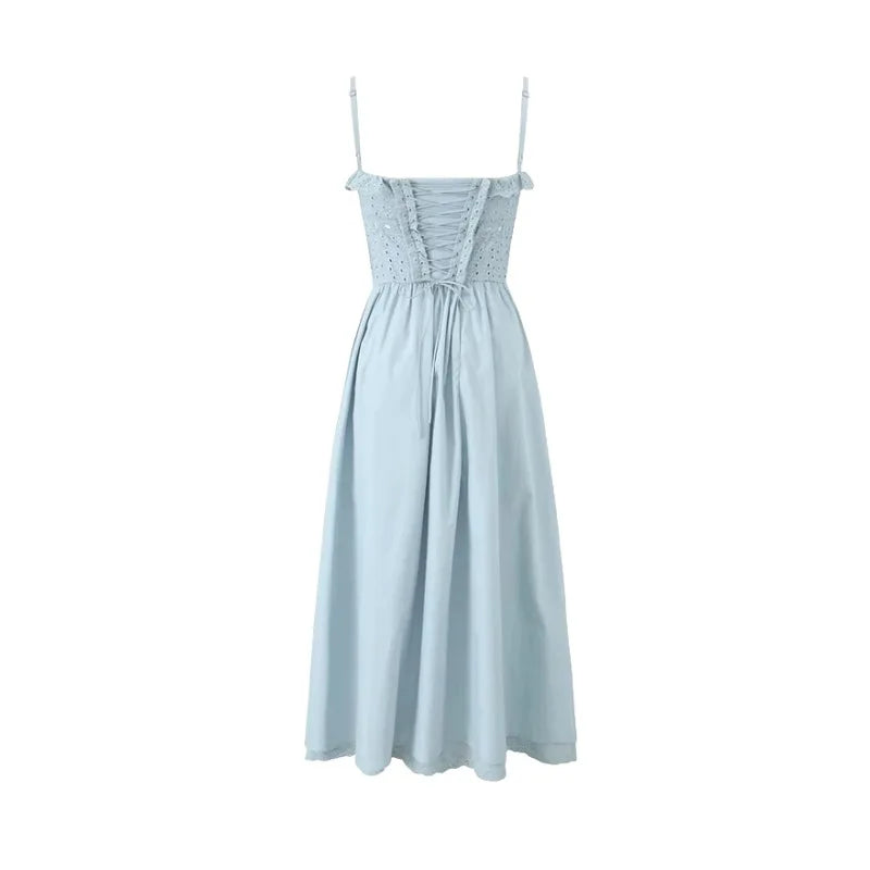 Vestido de lazy com fenda - Ohana