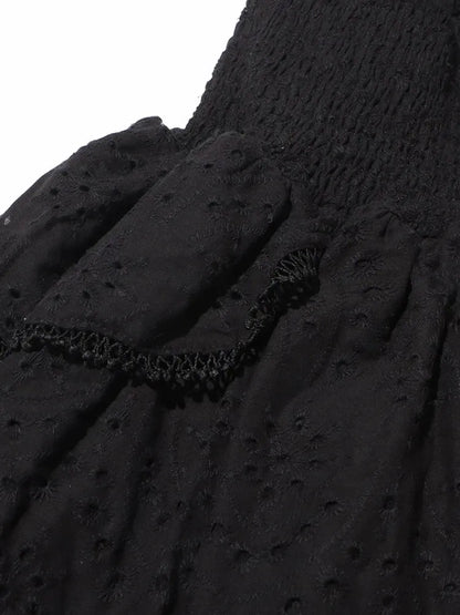 Vestido renda evasê frente única - Bella