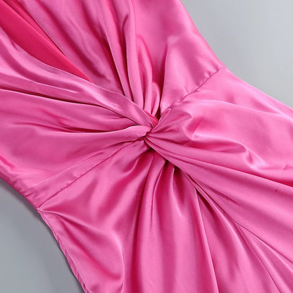 Vestido com decote torcido - Katja