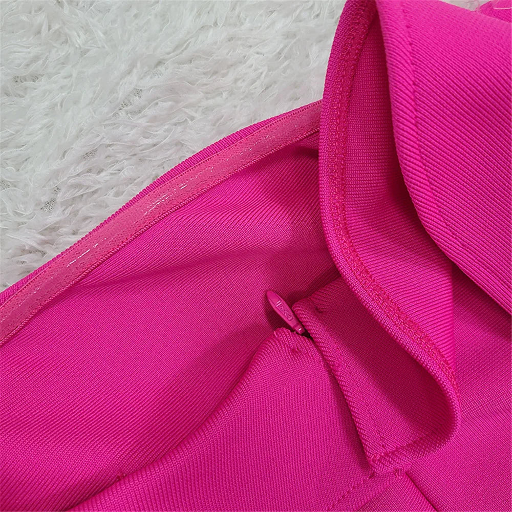 Vestido sem alças com babados - Nya