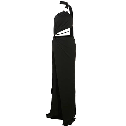 Vestido fenda um ombro só - Odarian