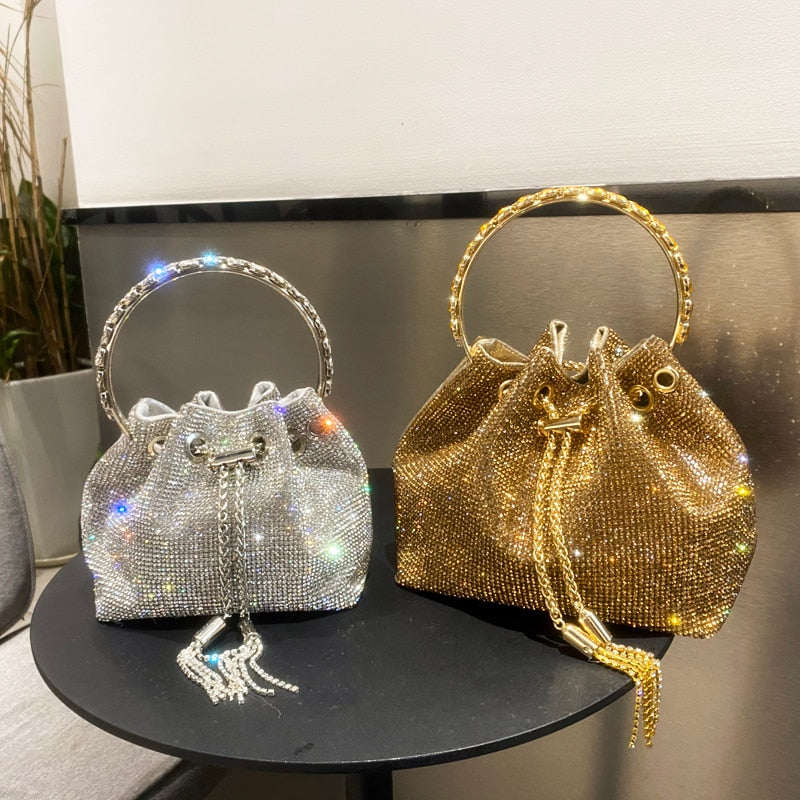 Bolsa de luxo strass - Amelie