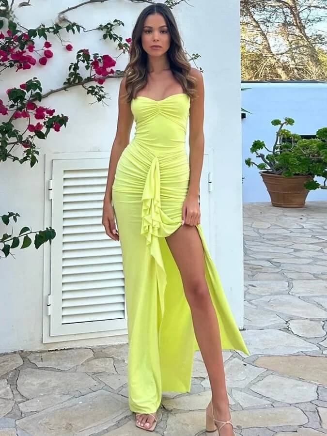 Vestido com babados - Sully