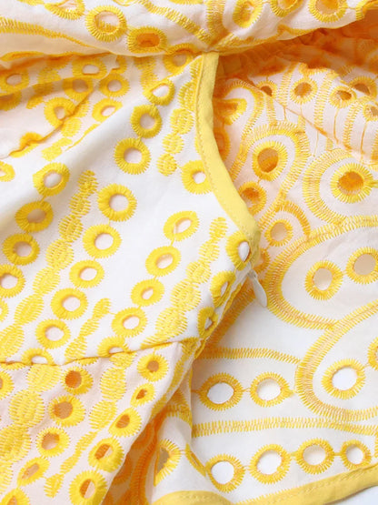 Vestido lazy verão bordado - Daniele