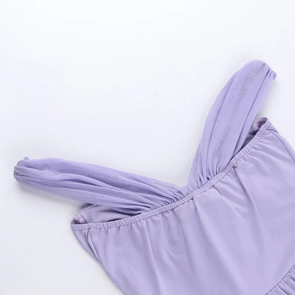 Vestido curto ombro a ombro - Danny