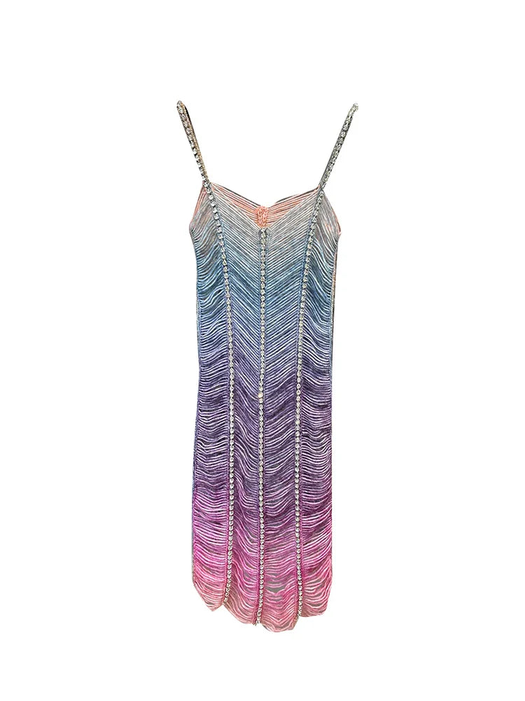 Vestido sling gradiente - Ginna