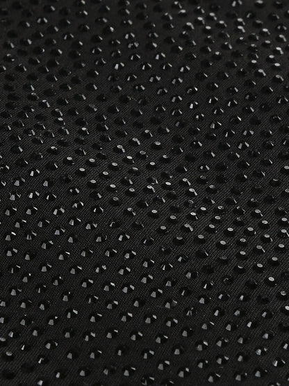 Vestido manga com brilho - Bonie