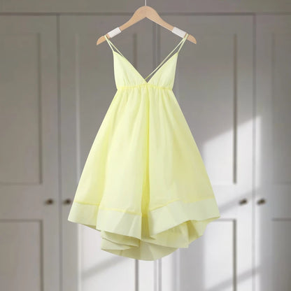 Vestido bufante sem costas - Cinthia