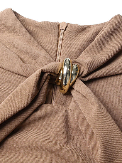 Vestido de manga com recortes - Lizzie