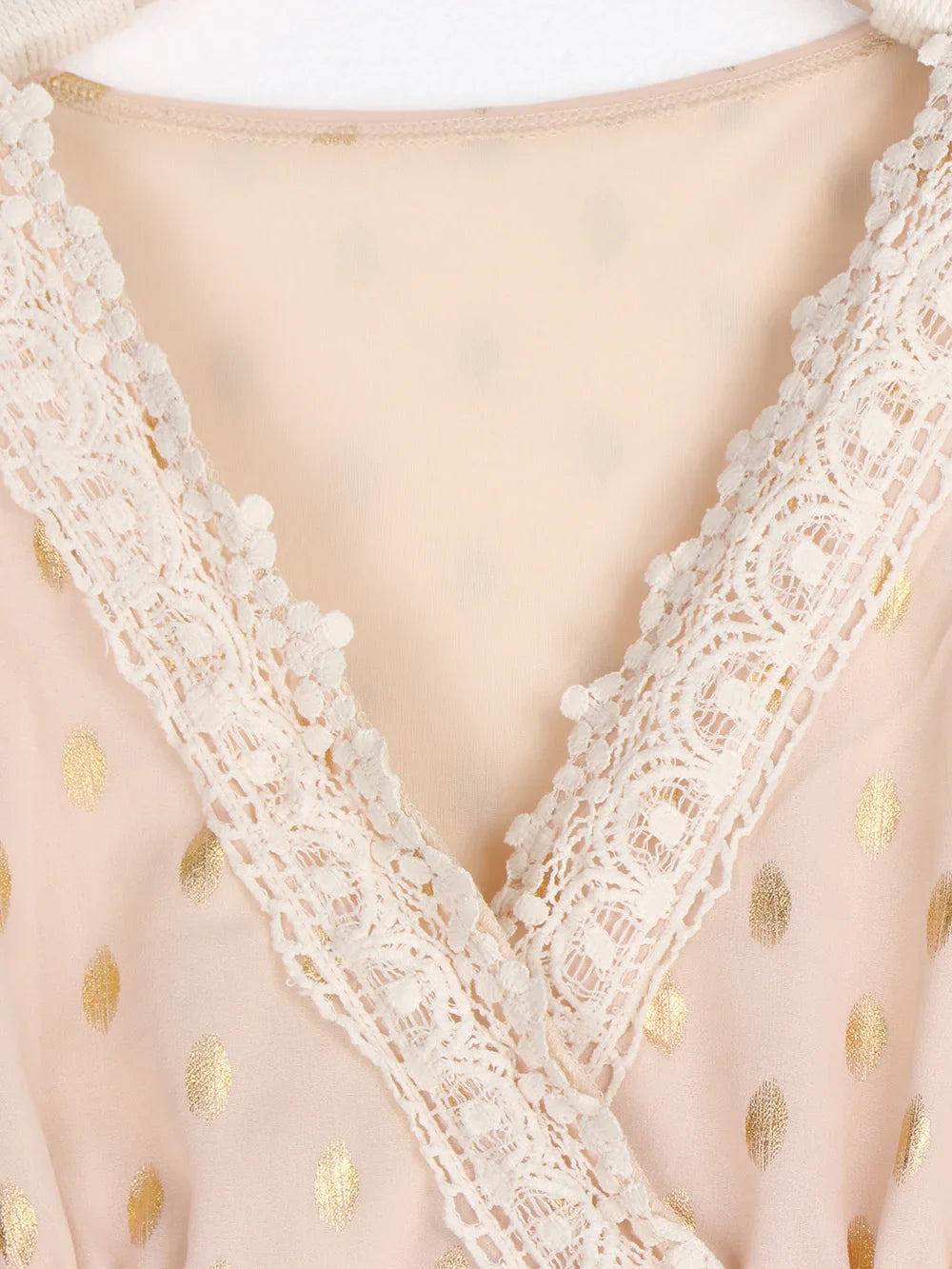 Vestido boho decote em V - Crystal