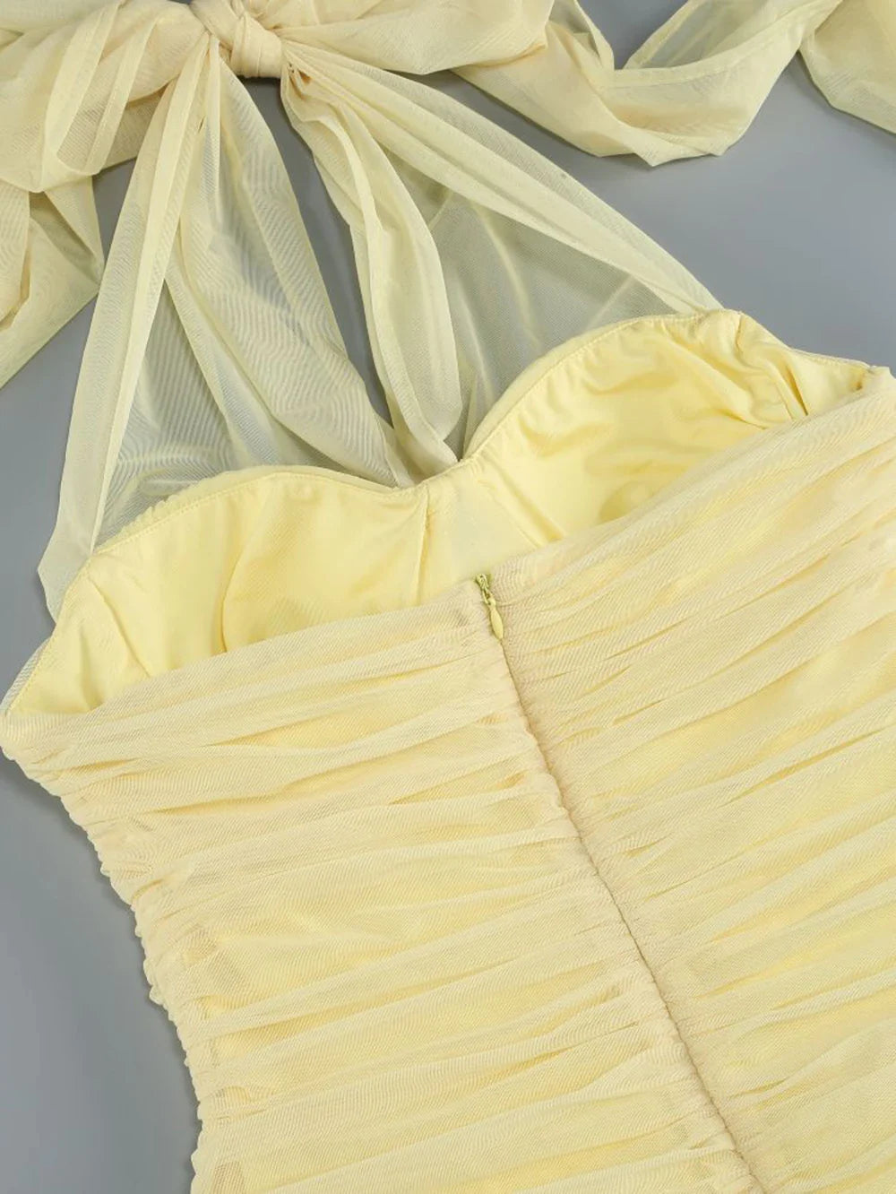 Vestido franzido sereia - Siona