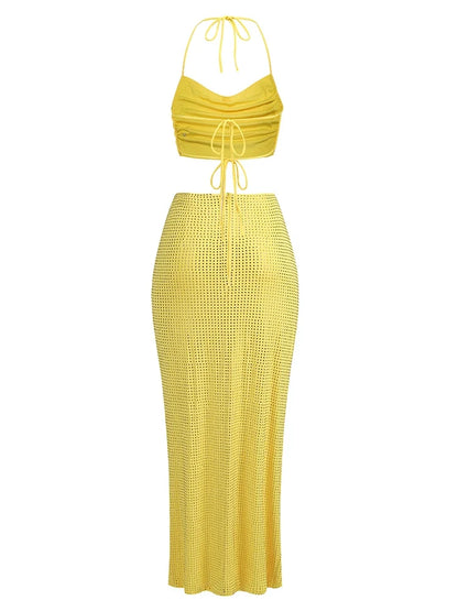 Conjunto strass 2 peças  - Glenda