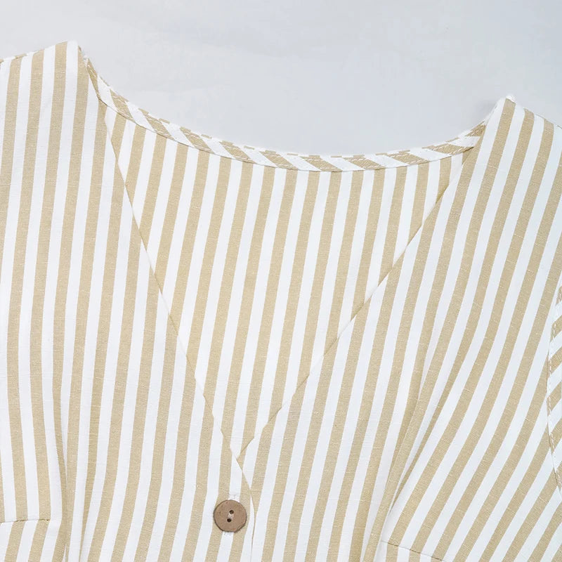 Macacão de verão com botões - Helena