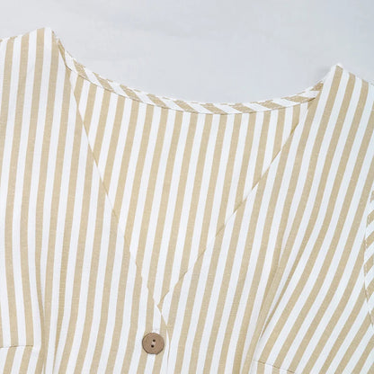 Macacão de verão com botões - Helena