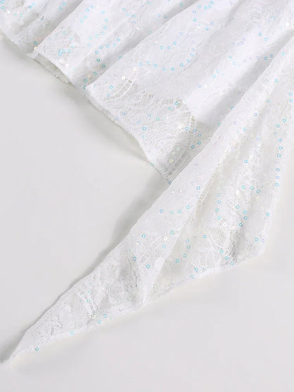 Vestido renda com lantejoulas - Gigi