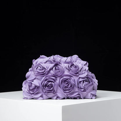 Bolsa clutch rosas - Brunela