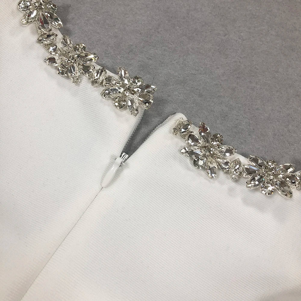 Vestido de manga apliques - Akata