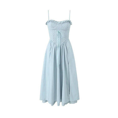 Vestido de lazy com fenda - Ohana