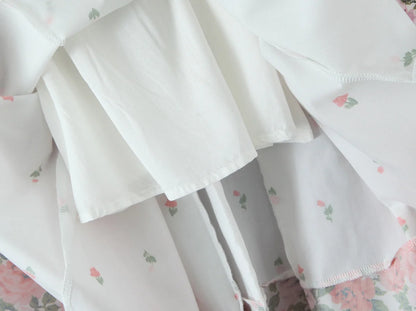Vestido com amarração floral - Nivea