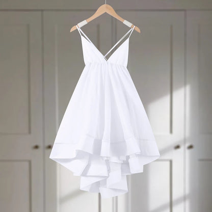 Vestido bufante sem costas - Cinthia