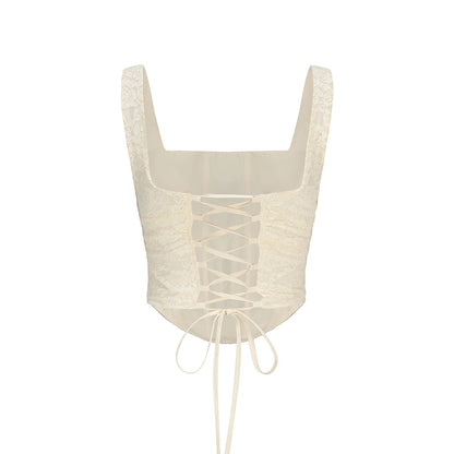 Conjunto renda de 2 peças - Alana