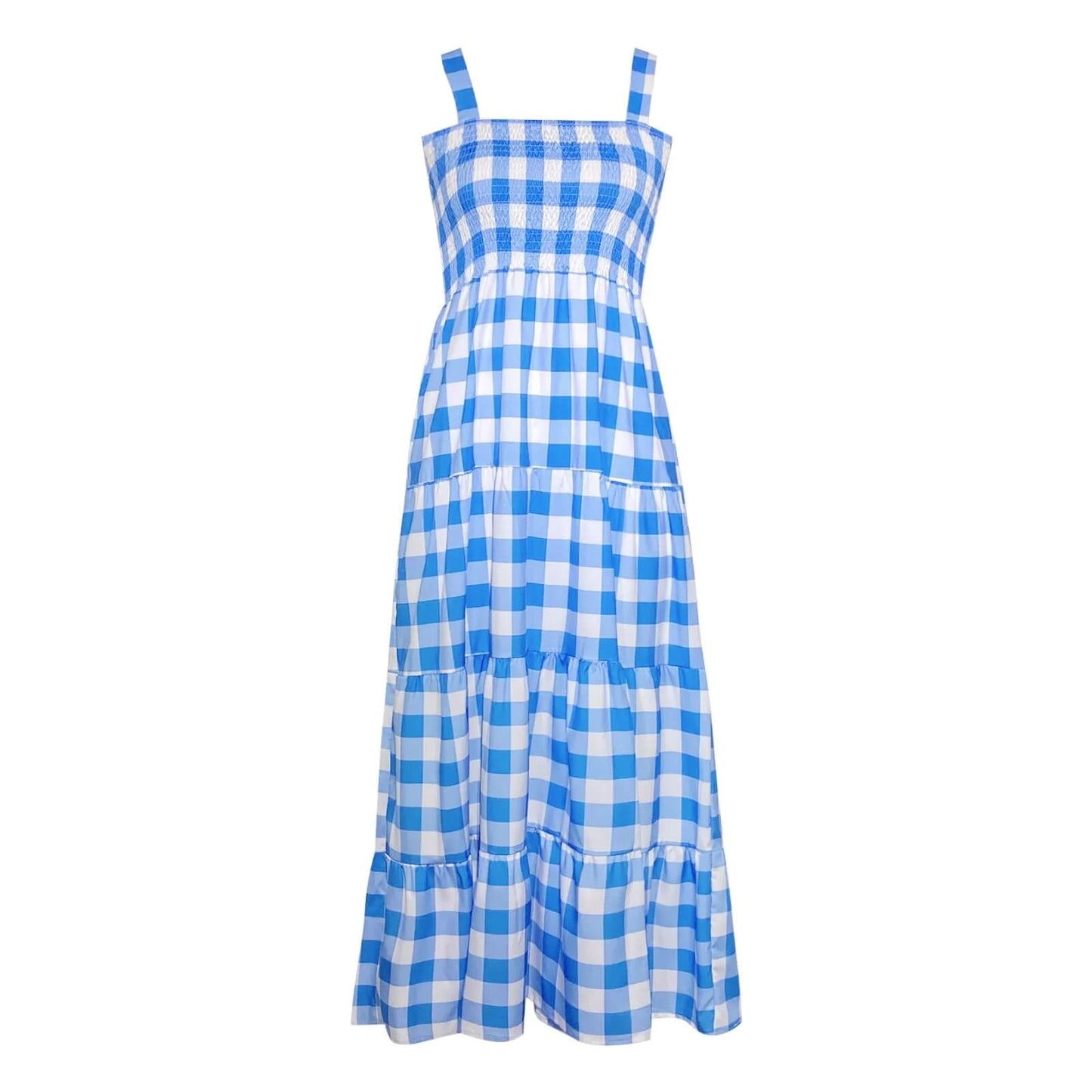 Vestido xadrez casinha de abelha - Susane