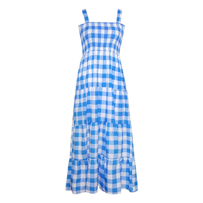 Vestido xadrez casinha de abelha - Susane