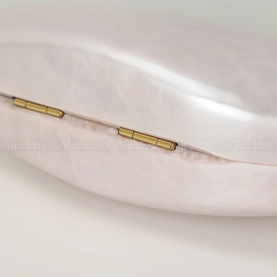 Bolsa oval em pérola - Kory