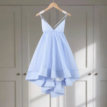 Vestido bufante sem costas - Cinthia