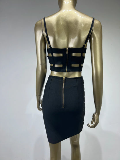 Conjunto recorte cintos de metal - Lidie