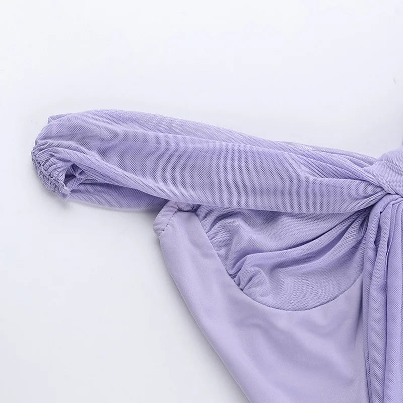 Vestido curto ombro a ombro - Danny