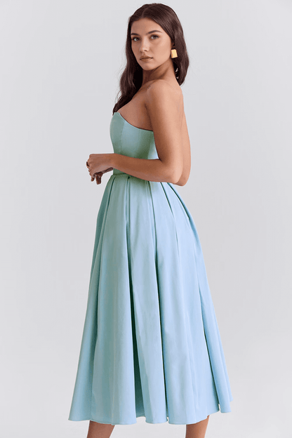 Vestido corset evasê - Serena