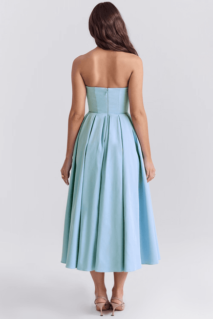 Vestido corset evasê - Serena