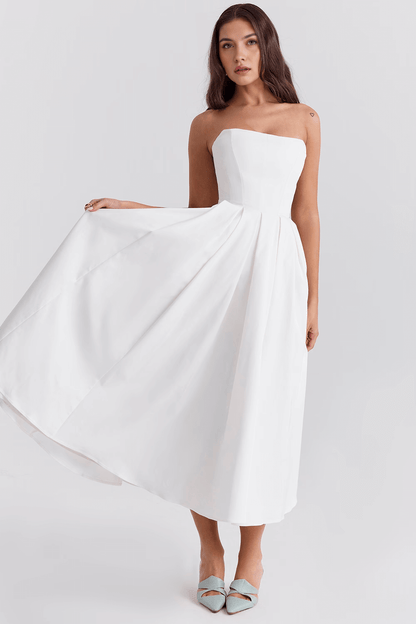Vestido corset evasê - Serena