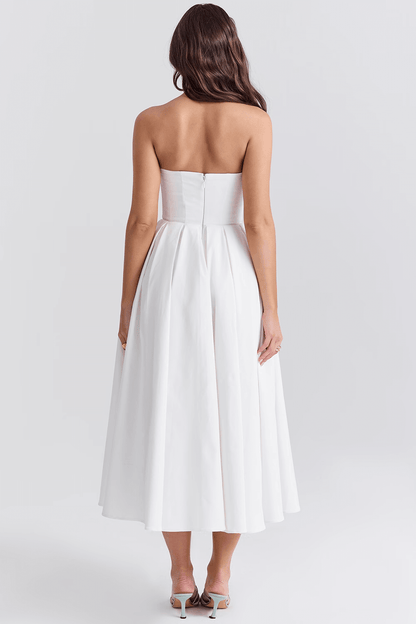 Vestido corset evasê - Serena