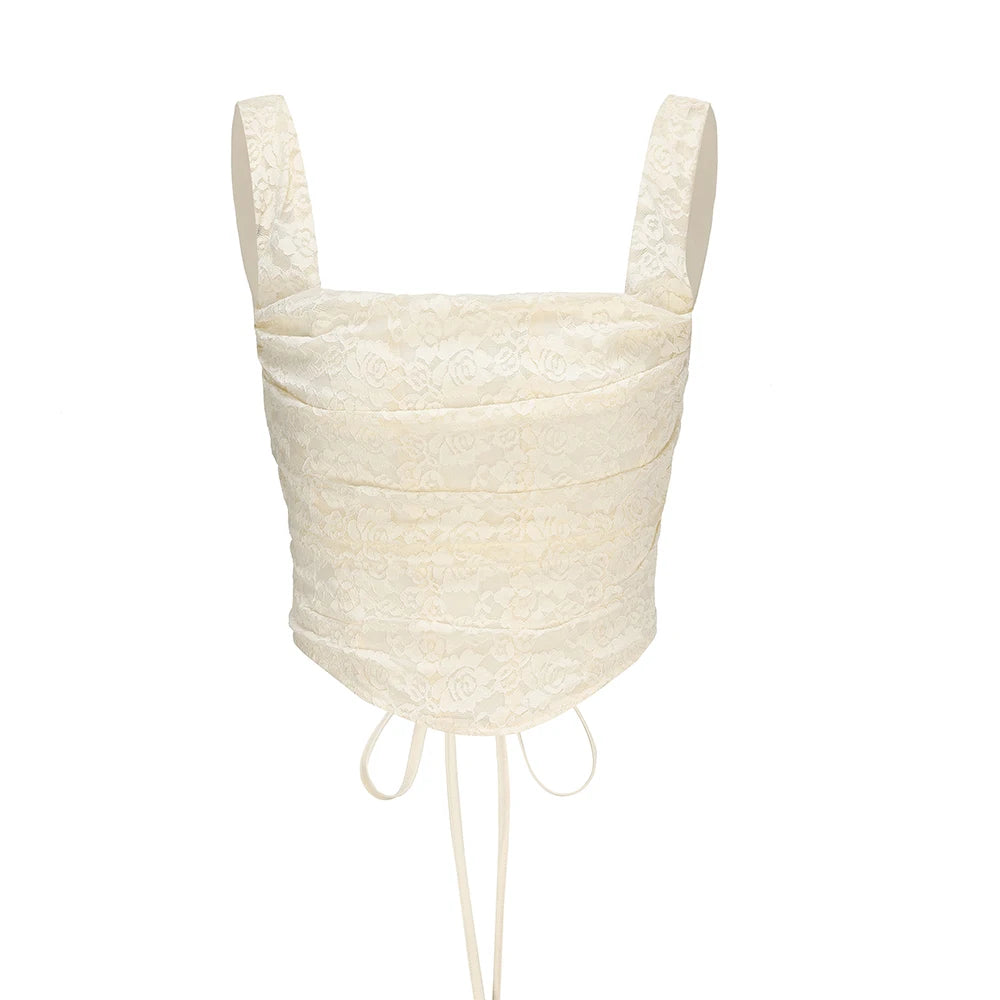 Conjunto renda de 2 peças - Alana
